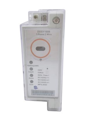 China De Meter van STS 10V/M Smart Prepaid Electricity, 5A-de Meter van de Huishoudenelektriciteit Te koop