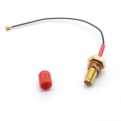 China Electronic Products Manufacturer SMA To Ipex RF Pigtail Cable Assembly for sale