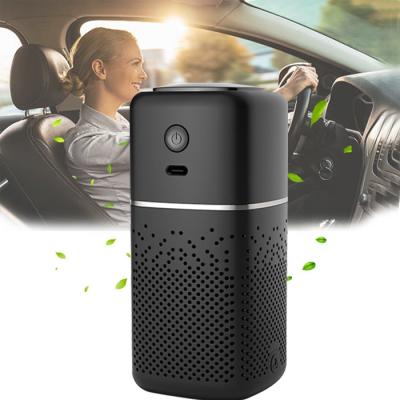 China With Light Indicated Touch Button To Turn On 2022 New Design Hepa Filter Air Purifier Mini Usb Portable Home Office Car Air Purifier for sale