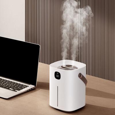 China Color Changing LED Light Air Humidifier Household Diffuser Circulation Air Humidifier Dual Ultrasonic Humidifier Aromatherapy For Home for sale