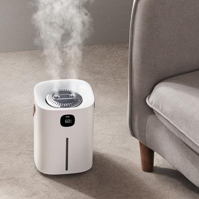 China Color Changing LED Light Evaporation Air Humidifier 2L Large Capacity 99% Capacity 99% Display Bedroom Smart Humidifier Anti Bacterial for sale