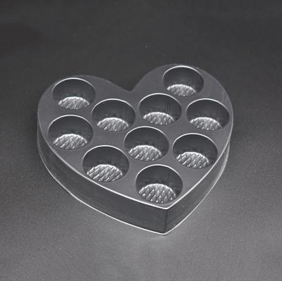 China Custom Food Grade PVC Blister Tray For Chocolate Packaging Box for sale