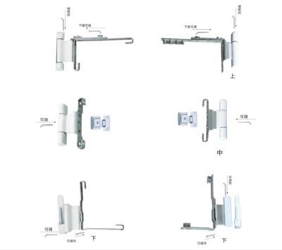 China Aluminum Door Tilt And Turn Window Hinges Window Friction Hinge for sale