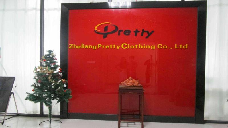 Verified China supplier - Zhejiang Pretty Clothing Co.,ltd