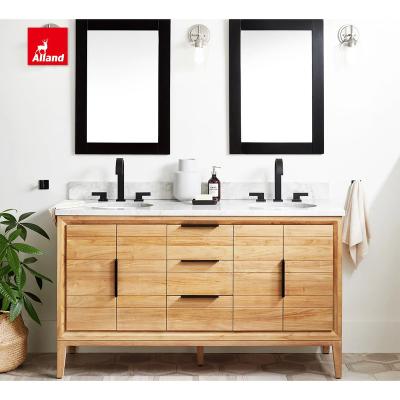 China Antique Solid Wood Modern Laminate Bathroom Vanity Cabinet Bathroom Vanity Cabinet Canada Floor Vanity for sale