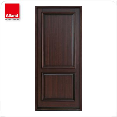 China Interior Solid Wood Swing Melamine Veneer Door For House Building for sale