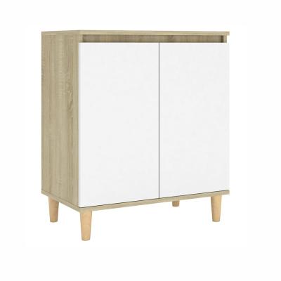 China Modern White Storage Living Room Furniture Door Opening Wooden Sideboard Panel Sideboard for sale