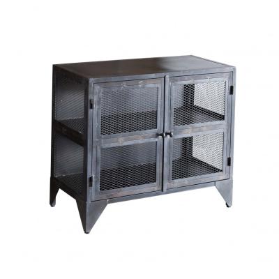 China Metal Handmade Rustic Storage Cabinet Design Door Industrial Furniture for sale