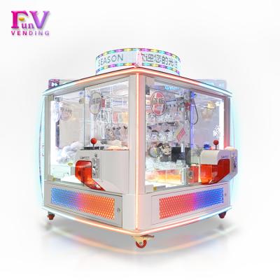 China Game Lobby Factory Supply Direct Claw Machine 4 Players II Toy Crane Claw Machine For Family Entertainment for sale