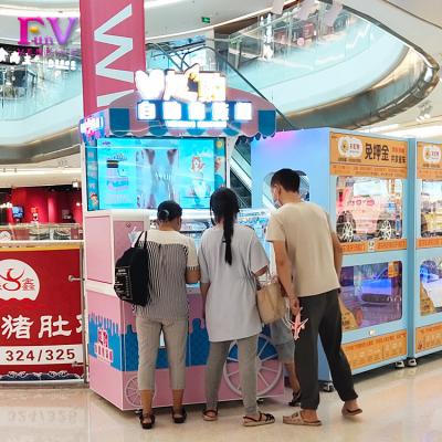 China Guangzhou Funvending funny metal gambling visa card tetminal ice cream claw machine vending machine for sale for sale