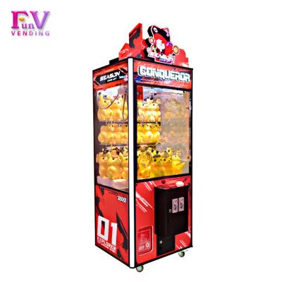 China Game Lobby Amusement Park ROSE Dream Vending Machine Toys Crane Claw Machine Toys Arcade Games Machines Stuffed Toy for sale