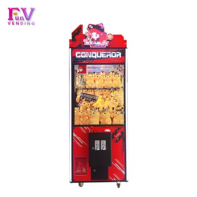 China Metals+Glass China Factory Vendor Pink Claw Dream Machine Crane Vending Gashapon Toy Game Guangzhou Funvending With High Quality For Fun Fair for sale