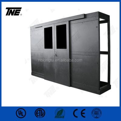 China Assembled Or Disassembled Manual Aisle Retaining Sliding Door Network Cabinet For Data Center for sale