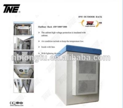 China Assembled Or DIS-Assemnled IP55 Outdoor Air Conditioner Server Cabinet Rack for sale