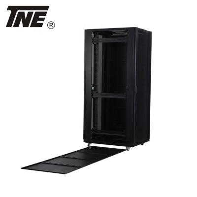 China SPCC Cold Rolled Steel Newest Professional Rack Cabinet Computer Server Box With Double Vented Back Door for sale