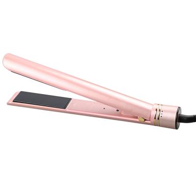 China Household Professional Flat Iron Hair Straightener Keratin Salon Tools 2 in 1 Infrared Hair Straightener and Curler for sale