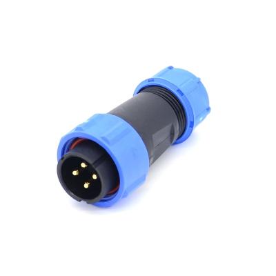 China Led/automative/power customized industrial Weipu equivalent threaded SP2110 SP2111 SP2112 plastic cable connector for sale