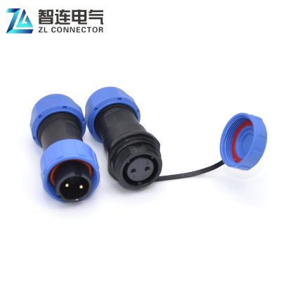 China Led/automative/circular power IP68 aviation cable connector SP17 waterproof connector mating female male connector for sale