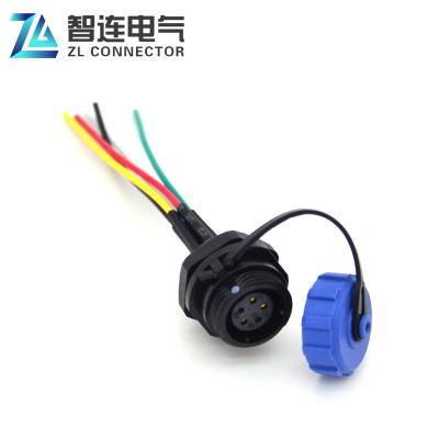 China Automative female pigtail sp13 adapter female wire connector waterproof cable connector for power for sale