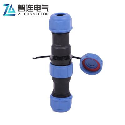 China Automative LED connector IP67 IP68 2pin 3pin 4pin 5pin 6pin 7pin weipu connector SP13 docking waterproof plastic connector for sale