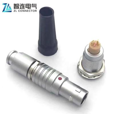 China Medicine/Power Series Metal Shell 0B/1B/2B/3B 2/5/8/22/32 Pins Lock Reciprocating Quick Connector for Medical/Military/Emission for sale