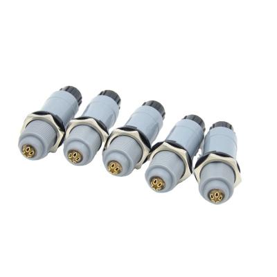 China Automotive high quality 5pin male and female plastic push-pull plug and socket connectors for sale