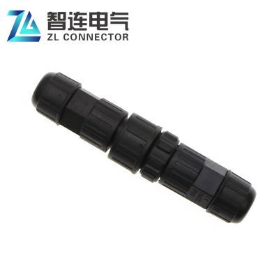 China zlconnector ip67 ip68 waterproof circular plastic waterproof assembly 8pin power M16 signal power solder connector for sale