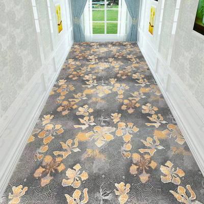 China Anti-Slip Banquet Hall Flooring Modular Corridor 50*50 100% Nylon Carpet Tiles For Office for sale