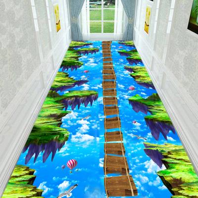 China Factory direct design hallway cheap rug wholesale anti-slip and can machine to wash and drop shipping for sale