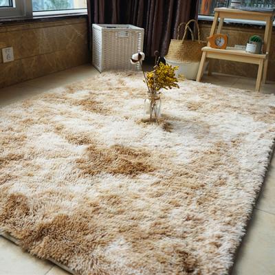 China Washable Hot Selling Home Decorative Polyester Velvet Shaggy Rug Living Room With Free Sample for sale