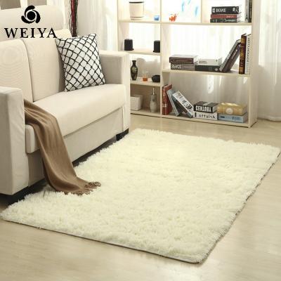 China Sale Washable Bedroom Decorating Large Shaggy Floor Blanket Carpet for sale