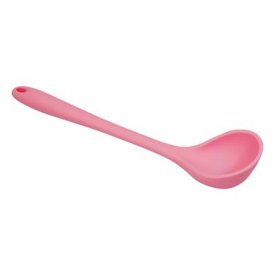 China New Design Beech Wood Handle Durable High Quality Colored Silicone Cover Nylon Soup Pouch for sale