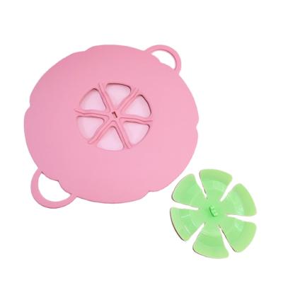 China Wholesale Hot Selling Viable Pot Cover Silicone Puddle Stopper Lid for sale