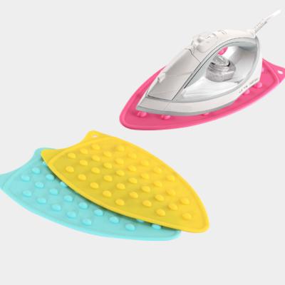 China Viable Silicone Iron Rest Heat Resistant Pad For Ironing Board for sale