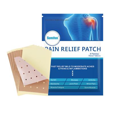 China Hot Sale Sumifun Chinese Herbal Pain Relief Patch Muscle Knee Joint Ache Massage Medical Plaster Spots OEM ODM 7*10cm for sale