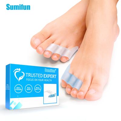 China Toe Best Selling Two Color Toe Separator Feet Bunion Corns Toes Separator Foot Health Care Pedicure Tools Spots OEM ODM for sale