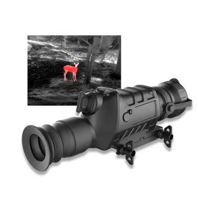 China 1400m China manufacture thermal monocular TS450 spot for hunting 50mm objective lens thermal night vision hunting scopes for sale