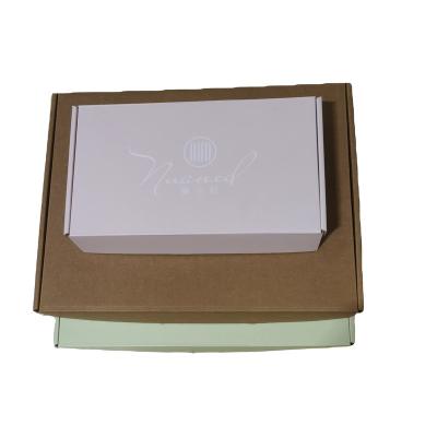 China Disposable eco-friendly custom paper luxury box craft shipping mailing box corrugated e-commerce packaging gift boxes for shipping packaging for sale