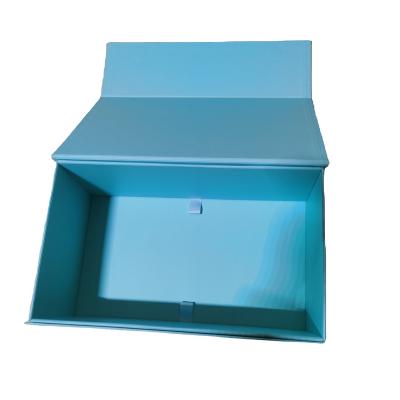 China Custom Printed Biodegradable Cardboard Box Luxury Foldable Magnetic Gift Box for sale