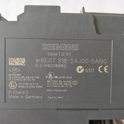 China New 6ES7318-2AJ00-0AB0 CPU318-2DP 512KB Siemens CPU Module 6ES7318-2AJ00-0AB0 for sale