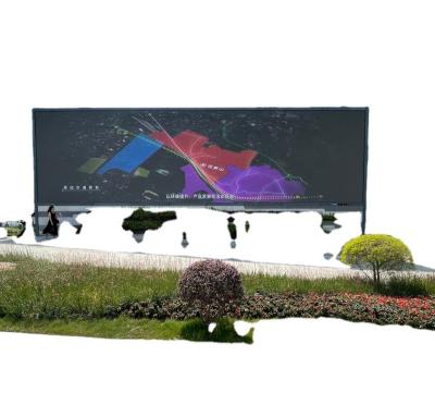 China Outdoor LED Display Wall Sign Building Videos Rate 2020 New Full Color P6 p8 HD Ohile Pixel for sale