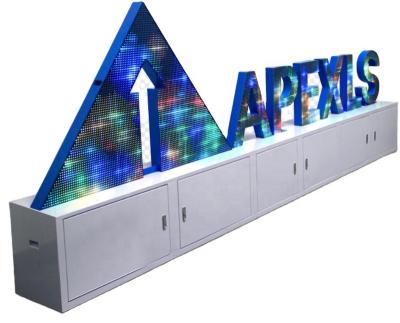 China Indoor hot scale led logo screen display P6 for indoor screen and advertising for sale