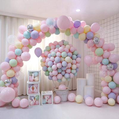 China Wholesale festival stuff 5/10/12/24/36 inch Macaron latex balloon in bulfor balloons festival supplies wholesale birthday party decoration for sale