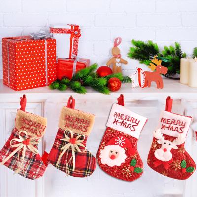 China Kinds of Party Decoration Christmas Gift Bag Hot Sale Christmas Bag Wedding Candy Bag Presents Decorations for Christmas Party for sale