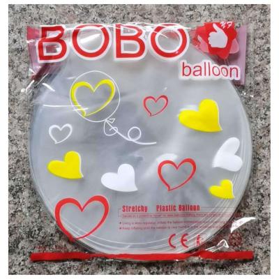 China Festival Decoration Bobo Balloon 8 10 18 20 24 Inch Transparent Balloons Wedding Birthday Glow Party Home Supplies Clear Balloons for sale