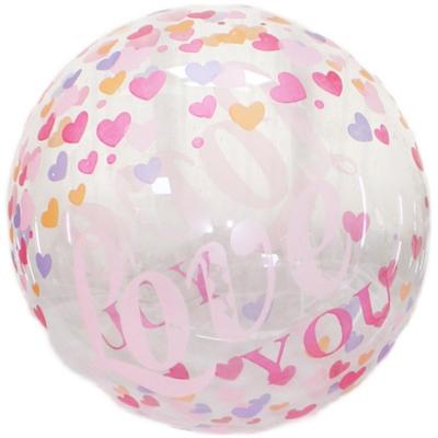 China Festival Decoration 20inch Print Clear Balloons Helium Balls Air Party Bobo Balloon Birthday Birthday Balloons Decoration Balloons for sale