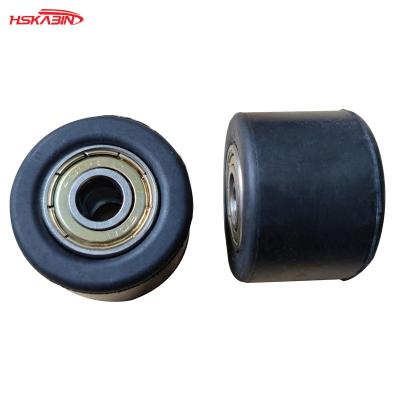 China Popular 8mm 10mm Tubeless Guide Sprocket Guide Pulley Rubber Chain Tensioner Tubeless Motorcycle Accessories for sale