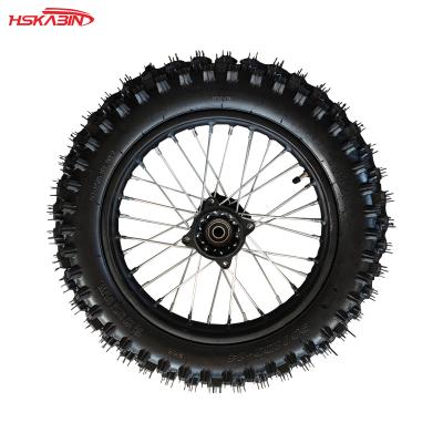 China Cross Country Popular Motorcycle 14 Inch Wheel Iron Hub 90/100-14-Inch Tire And 1.85X14-Inch Rim Assembly for sale