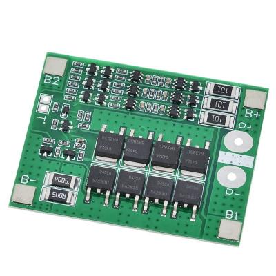 China 3S 25A 12V18650 lithium battery protection board BMS 11.1V 12.6V with balanced overcurrent charging and discharging protection 3S 25A BMS for sale