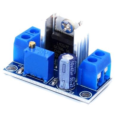 China LM317 Power Board LM317 Adjustable Voltage Power Supply Board Stabilizer Adjustable Linear Converter DC-DC Step-Down Step-Down Module for sale